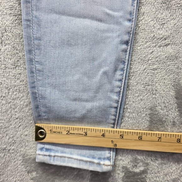 American Eagle Jeans Womens 6 28W Light Wash Hi-Rise Jegging Next Level Stretch - Picture 11 of 11